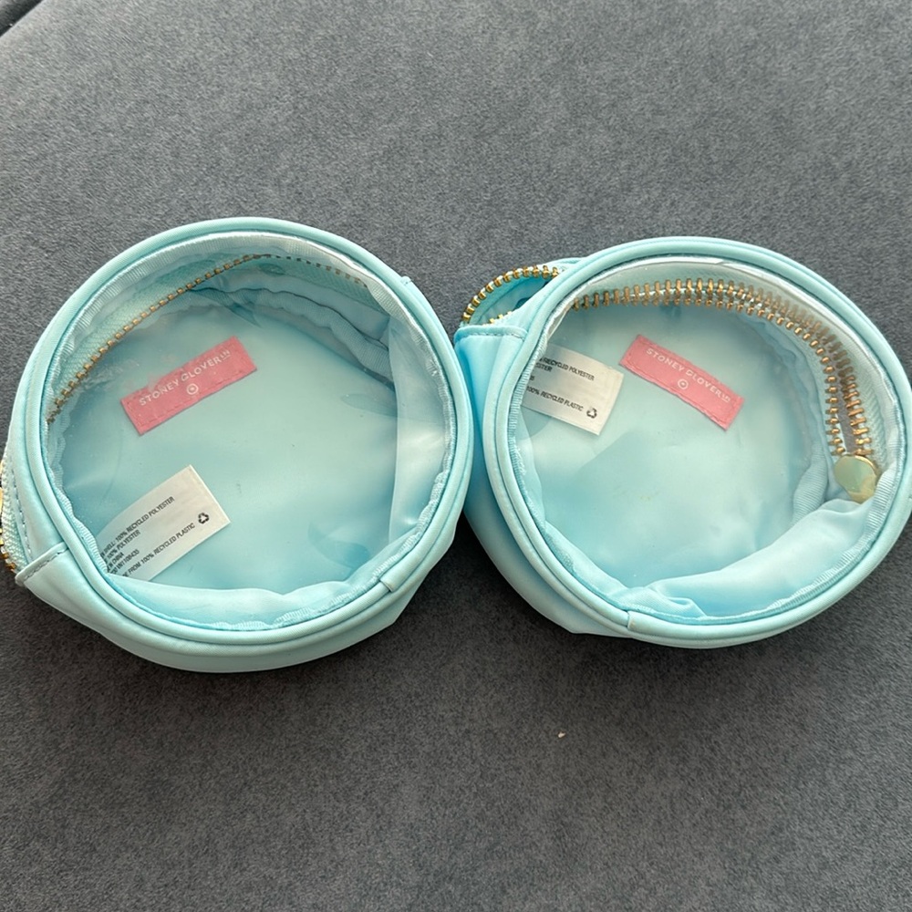 Stoney Clover Lane x Target Blue Circle Pouch Bundle of two